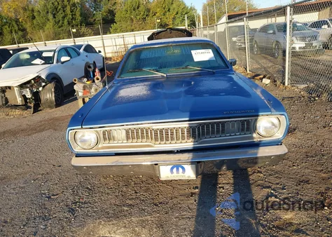1971 Plymouth Duster from USA, damaged, VIN VL29C1B234025